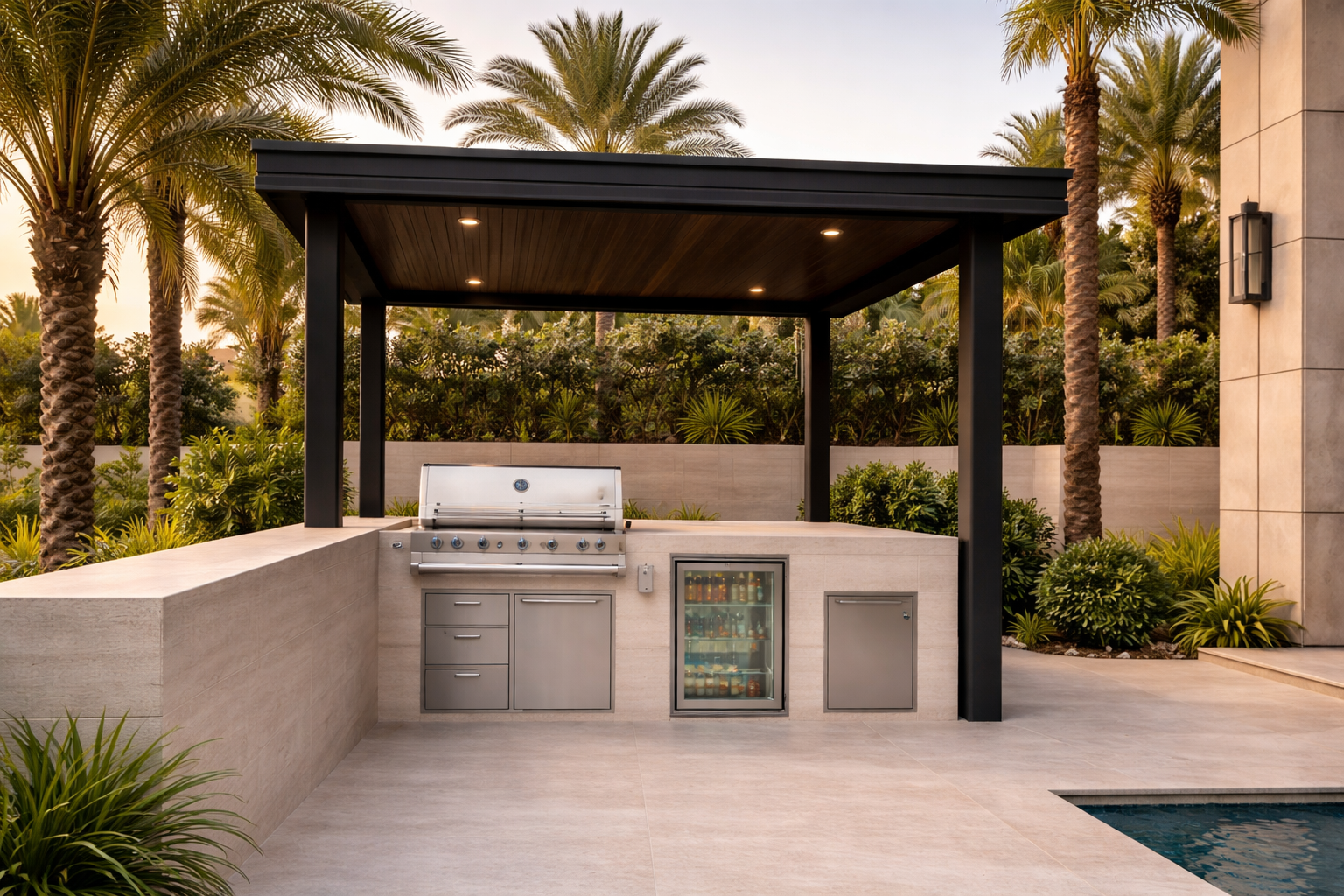Outdoor Kitchen Design Service Areas UAE