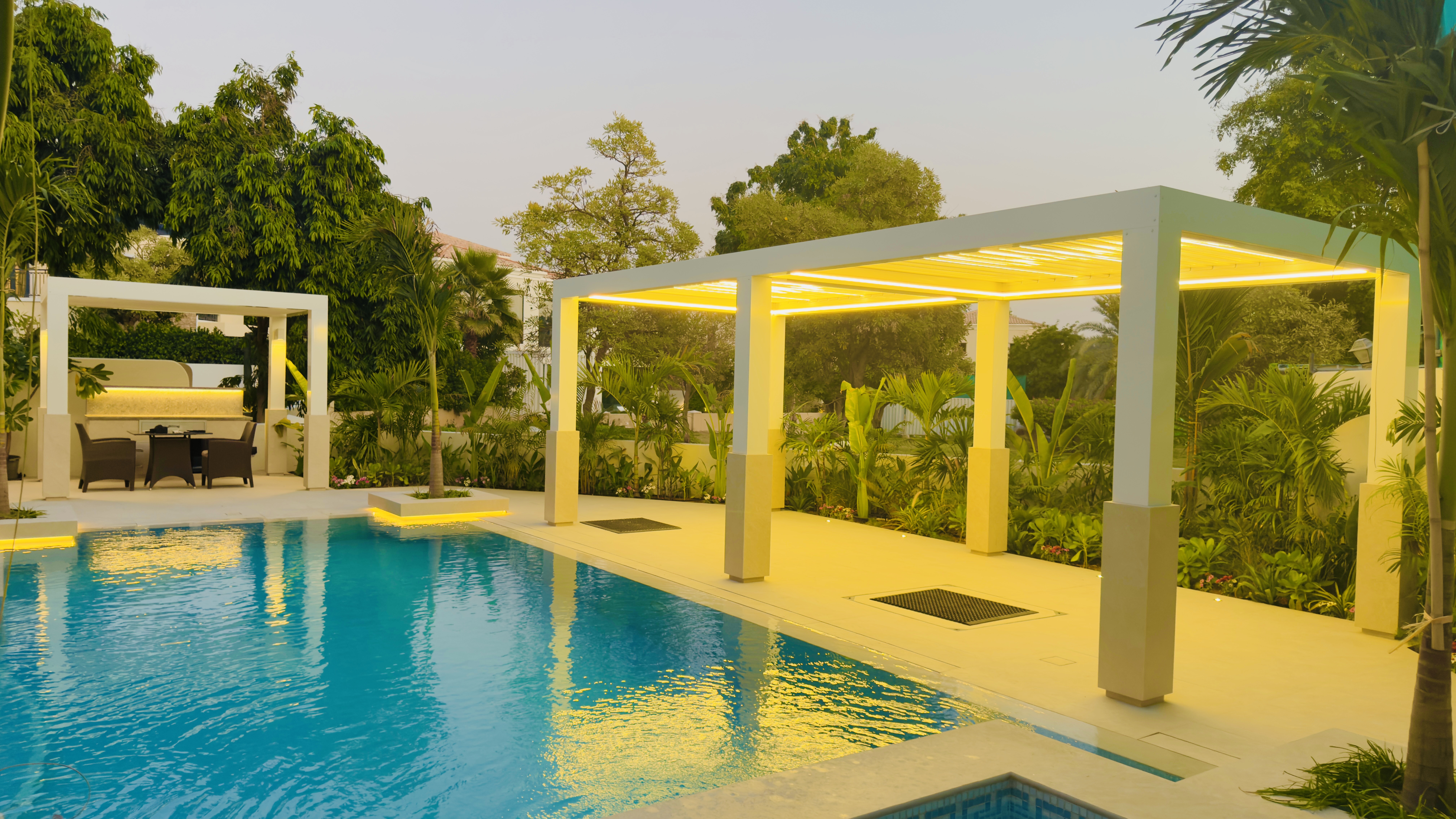 Pergola for UAE Summer